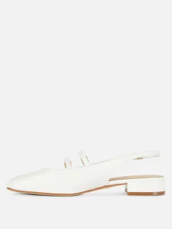 Mary Janes Mit Slingback Und Doppeltem Riemchen