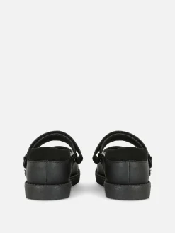 Matte Mary Janes Für Die Schule