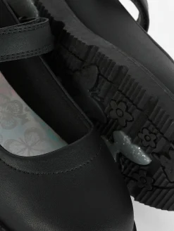 Matte Mary Janes Für Die Schule