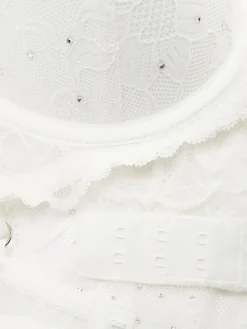 Maximizer-BH Und Tanga Mit Strasssteinen Und Spitze