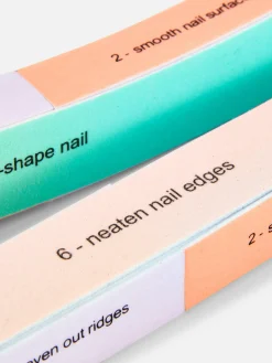 Mehrseitige Nagelpolierblöcke, 2er-Pack