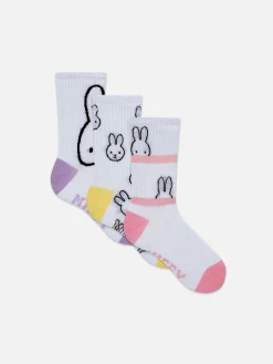 „Miffy“ Crew-Socken, 3er-Pack