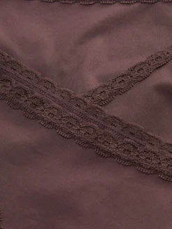 Mikrofaser-Tangas Mit Spitzenbesatz, 3er-Pack