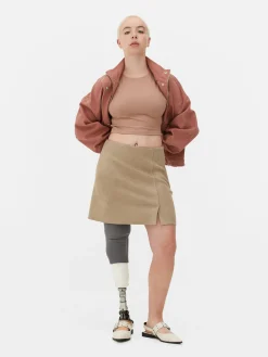 Minirock Aus Wildlederimitat