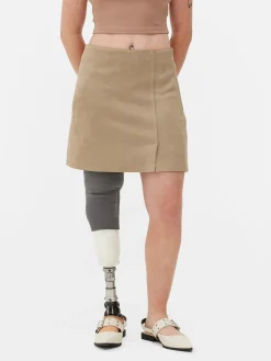 Minirock Aus Wildlederimitat