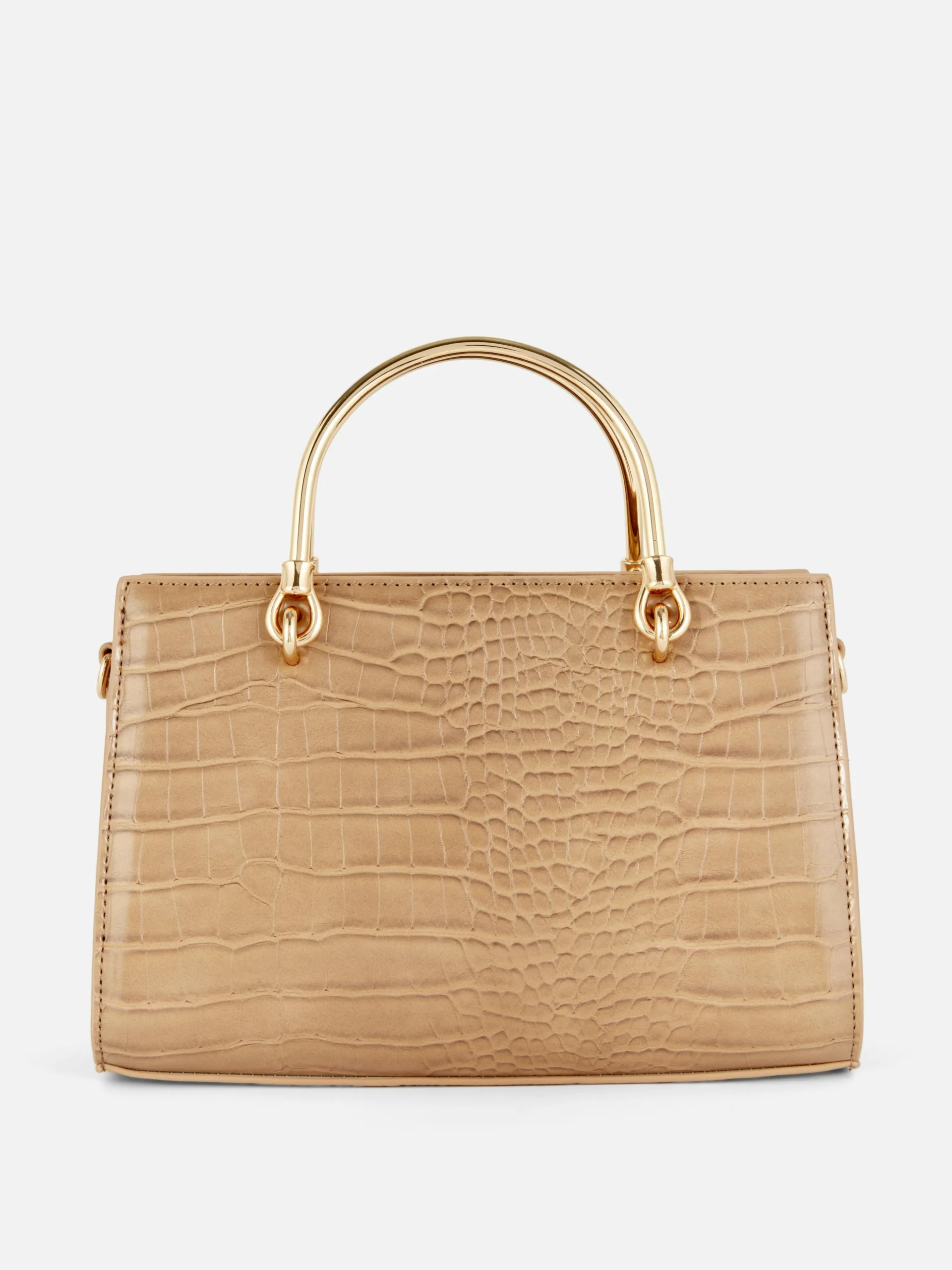 Mini-Tragetasche In Kroko-Optik
