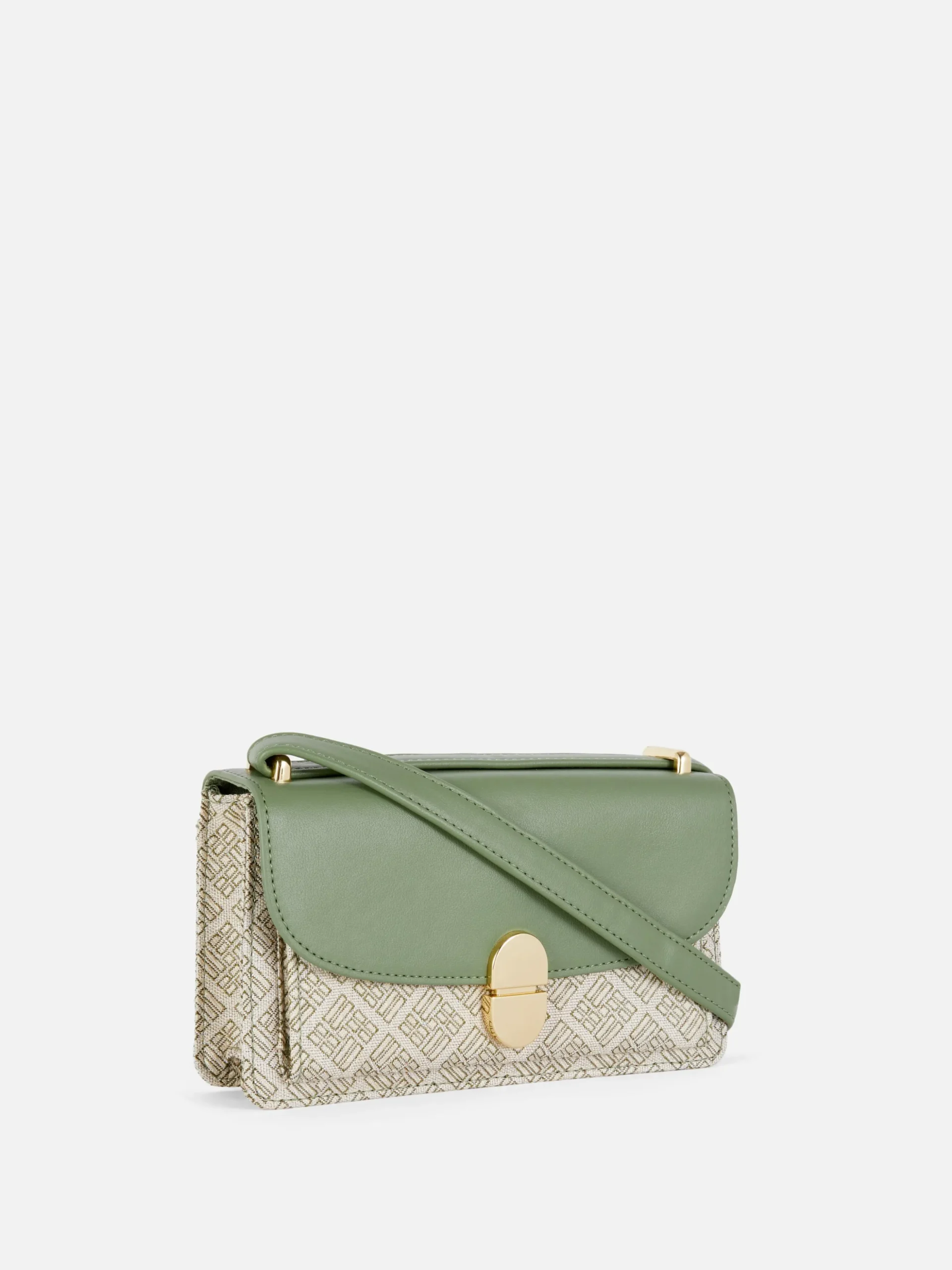 Mini-Umhängetasche Mit Monogramm