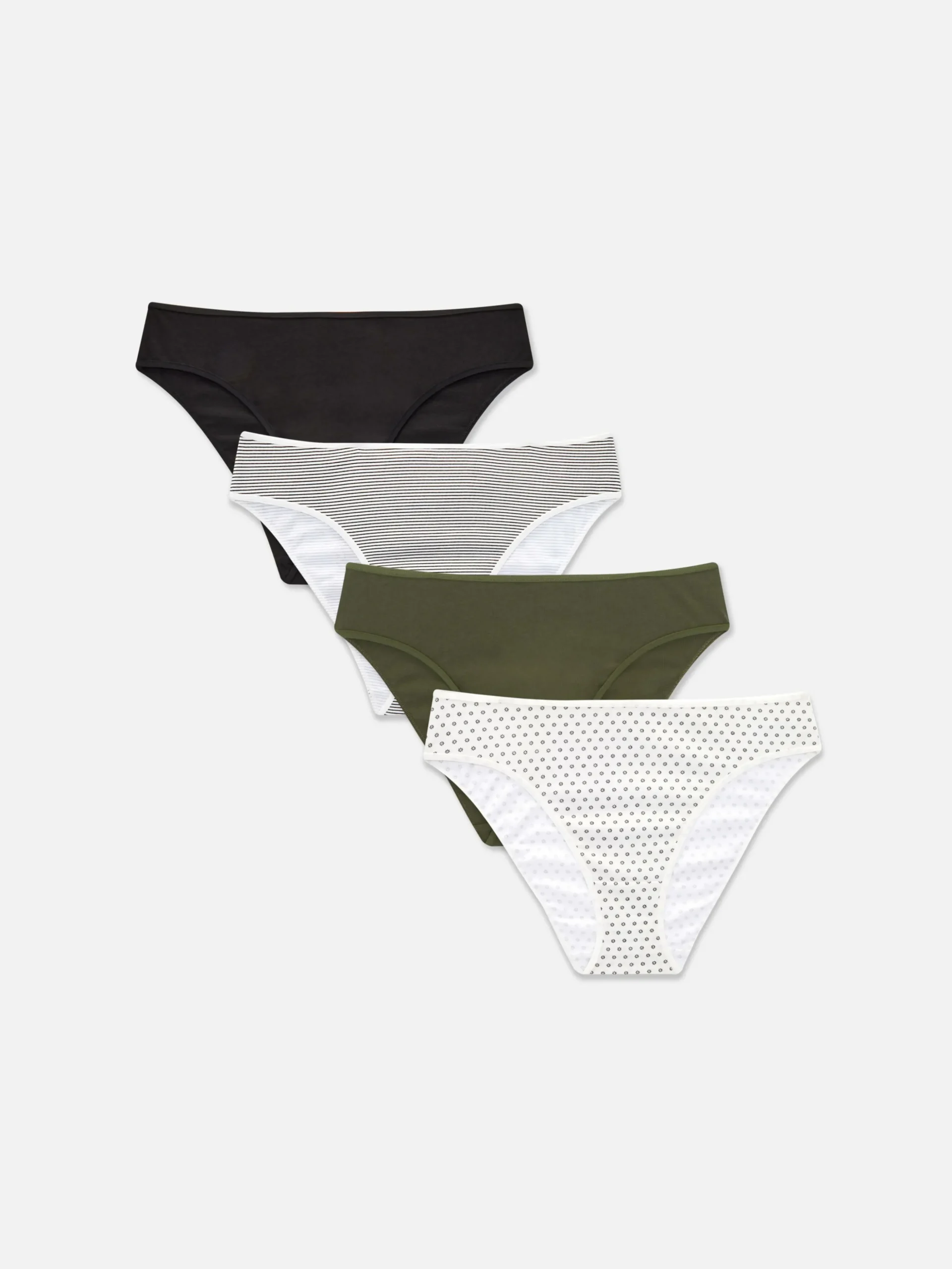 Modische Bikinislips Für Den Alltag, 4er-Pack