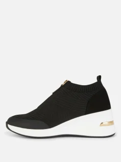 Modische Sneaker Mit Keilabsatz