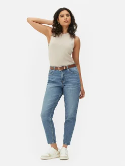 Mom-Jeans Aus Denim