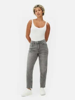 Mom-Jeans Aus Denim