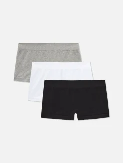Nahtlose Boxershorts Im Boyfriend-Stil, 3er-Pack