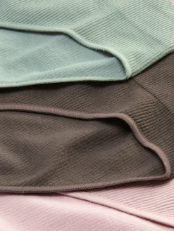 Nahtlose, Gerippte Minislips, 3er-Pack