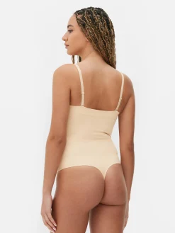 Nahtloser Bandeau-Bodysuit Mit Tanga