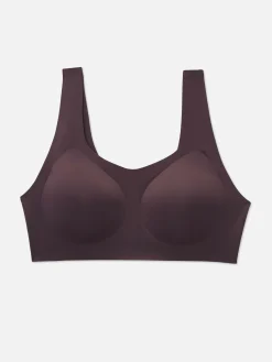 Nahtloser, Eingefasster Stretch-BH Ohne Bügel