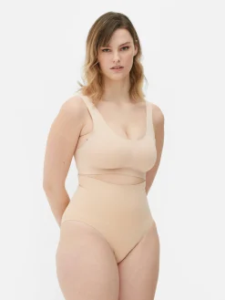 Nahtloser, Eingefasster Stretch-BH Ohne Bügel