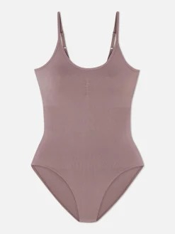 Nahtloser Shapewear-Body Mit U-Ausschnitt