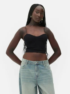 Nahtloses, Kurzes „Rita Ora“ Trägertop