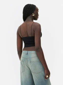 Nahtloses, Kurzes „Rita Ora“ Trägertop