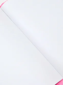 Notizbuch Mit Kunstfell Und Schmetterling-Design