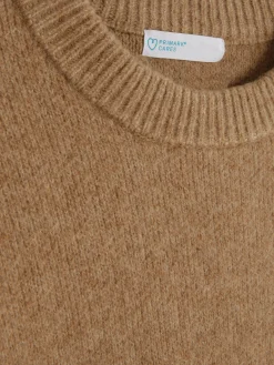 Oversize-Pullover Mit Rundhalsausschnitt