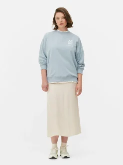 Oversize-Sweatshirt Mit Grafik