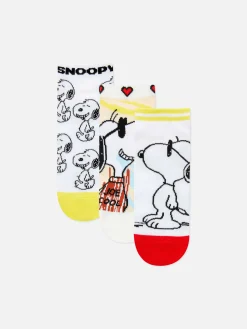 „Peanuts Snoopy“ Sneakersocken, 3er-Pack
