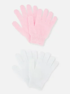 Peeling-Handschuhe, 2er-Pack
