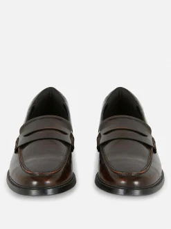 Pennyloafer Aus Kunstleder