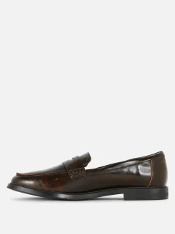 Pennyloafer Aus Kunstleder