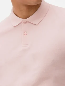 Poloshirt Aus Piqué