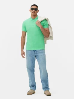 Poloshirt Aus Piqué