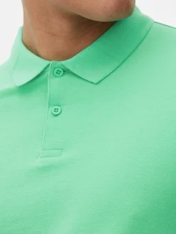 Poloshirt Aus Piqué