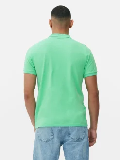 Poloshirt Aus Piqué