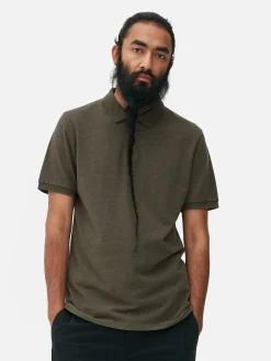 Poloshirt Aus Piqué