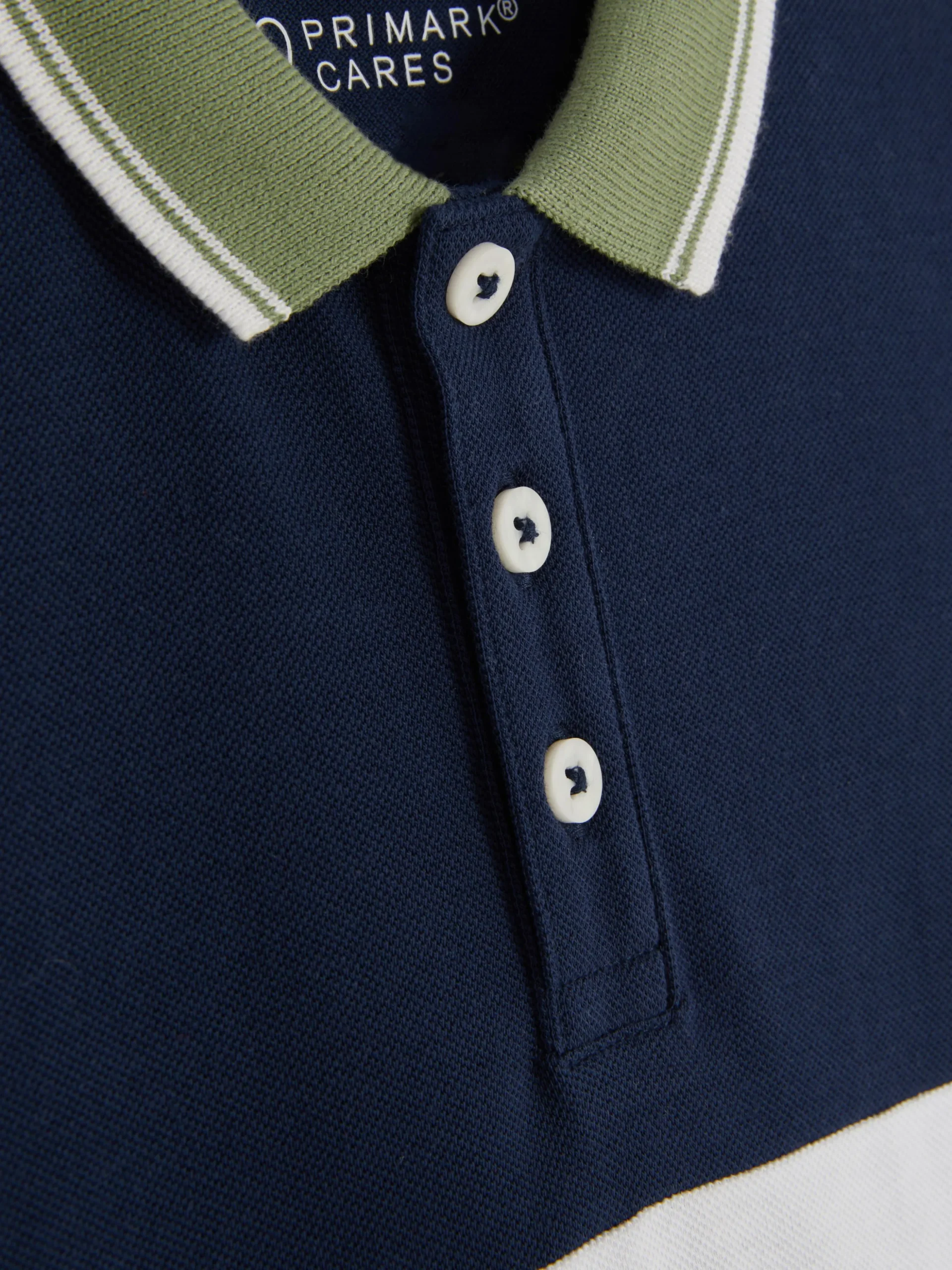 Poloshirt In Blockfarben