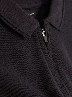 Poloshirt Mit Reißverschluss
