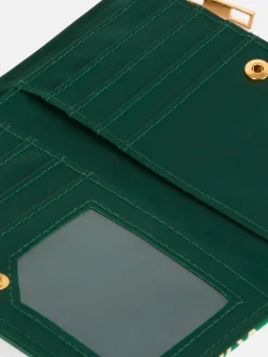 Portemonnaie Mit Monogramm Und Reißverschluss