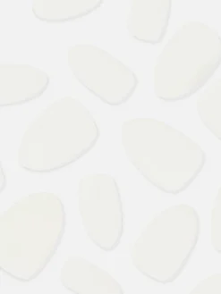 PS… Glänzende Kunstnägel In Hellem Mandelbraun