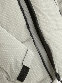 Pufferjacke Mit Karomuster