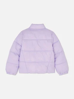 Pufferjacke Mit Trichterkragen