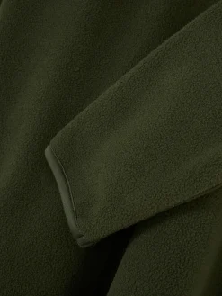 Pullover Aus Fleece Mit Halbem Reißverschluss