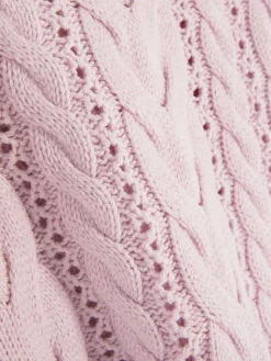 Pullover Mit Zopfmuster