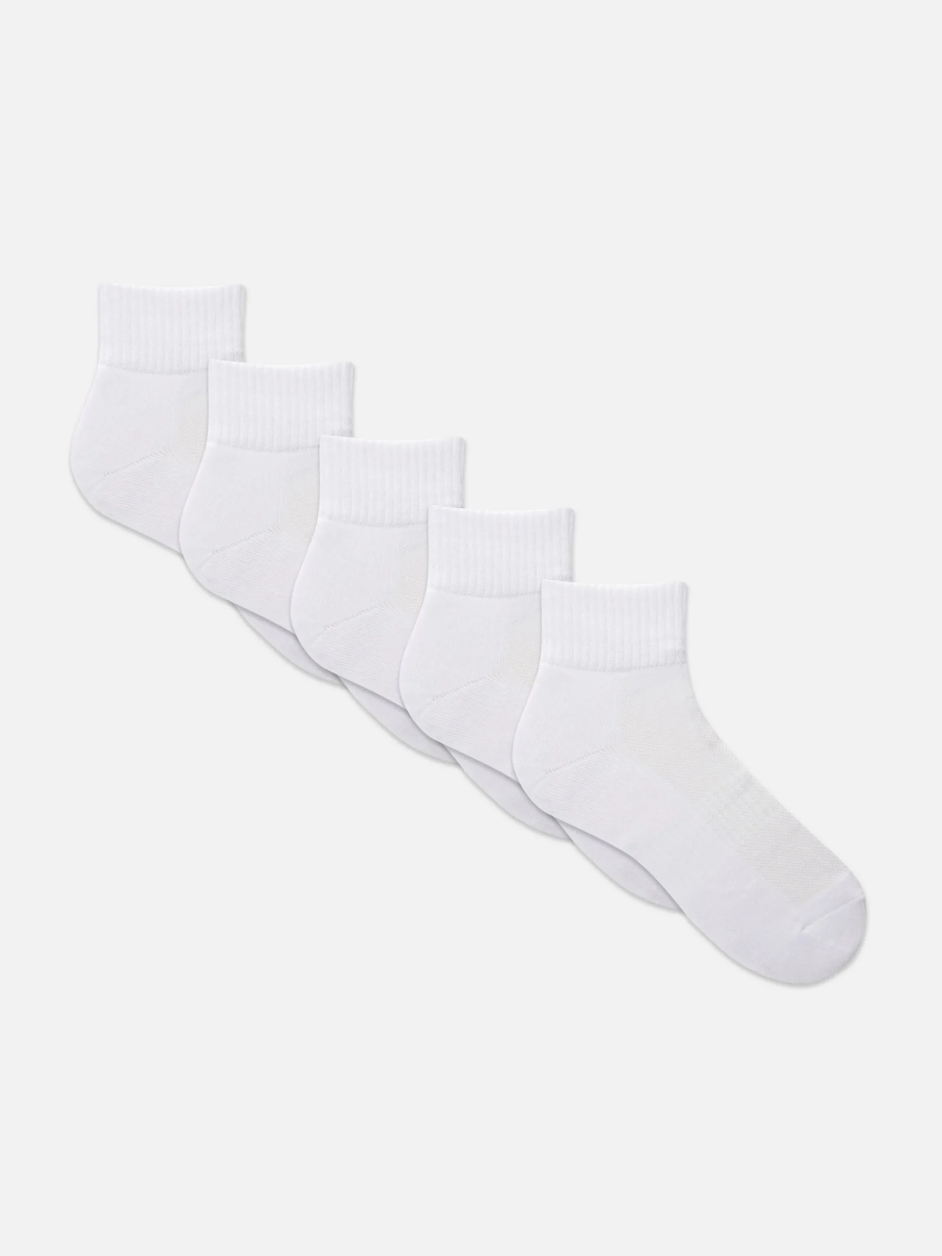 Quarter Crew Socken, 5er-Pack