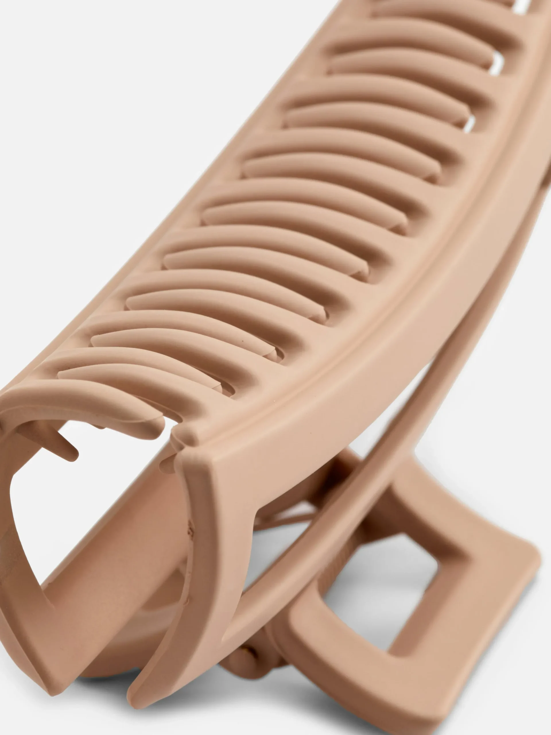 Rechteckige, Gebogene Haarklammer