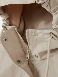 Regenparka Mit Kordelzug