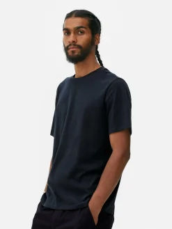 Regular Fit Rundhals-T-Shirt