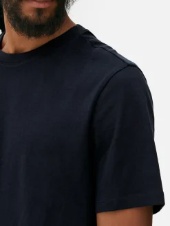 Regular Fit Rundhals-T-Shirt
