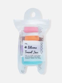 Reisebehälter Aus Silikon, 4er-Pack