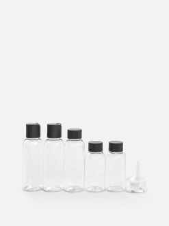 Reiseflasche Und Etiketten Im Set